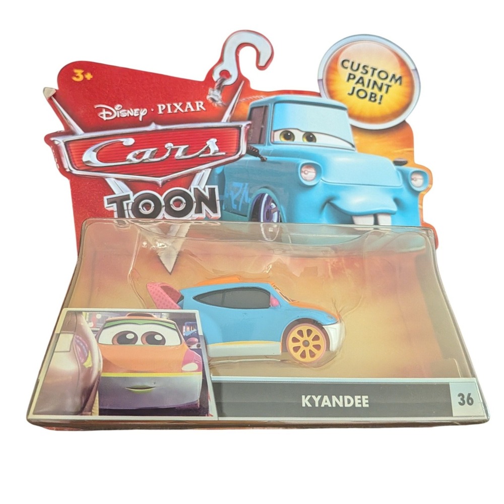 Disney Pixar Cars Toon Tokyo‎ Mater Kyandee Diecast Car #36 Mattel 2010 New